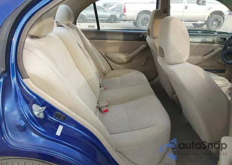 2004 Honda Civic Vp z USA, uszkodzony, nr VIN 1HGES16334L005688